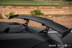 Carbon Fiber Rear Wing Spoiler "E-GT" fits the OEM Lamborghini Aventador Coupe & Roadster