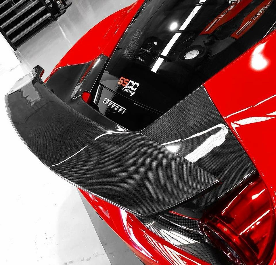 Ferrari 488 Gt Wing Carbon Fiber