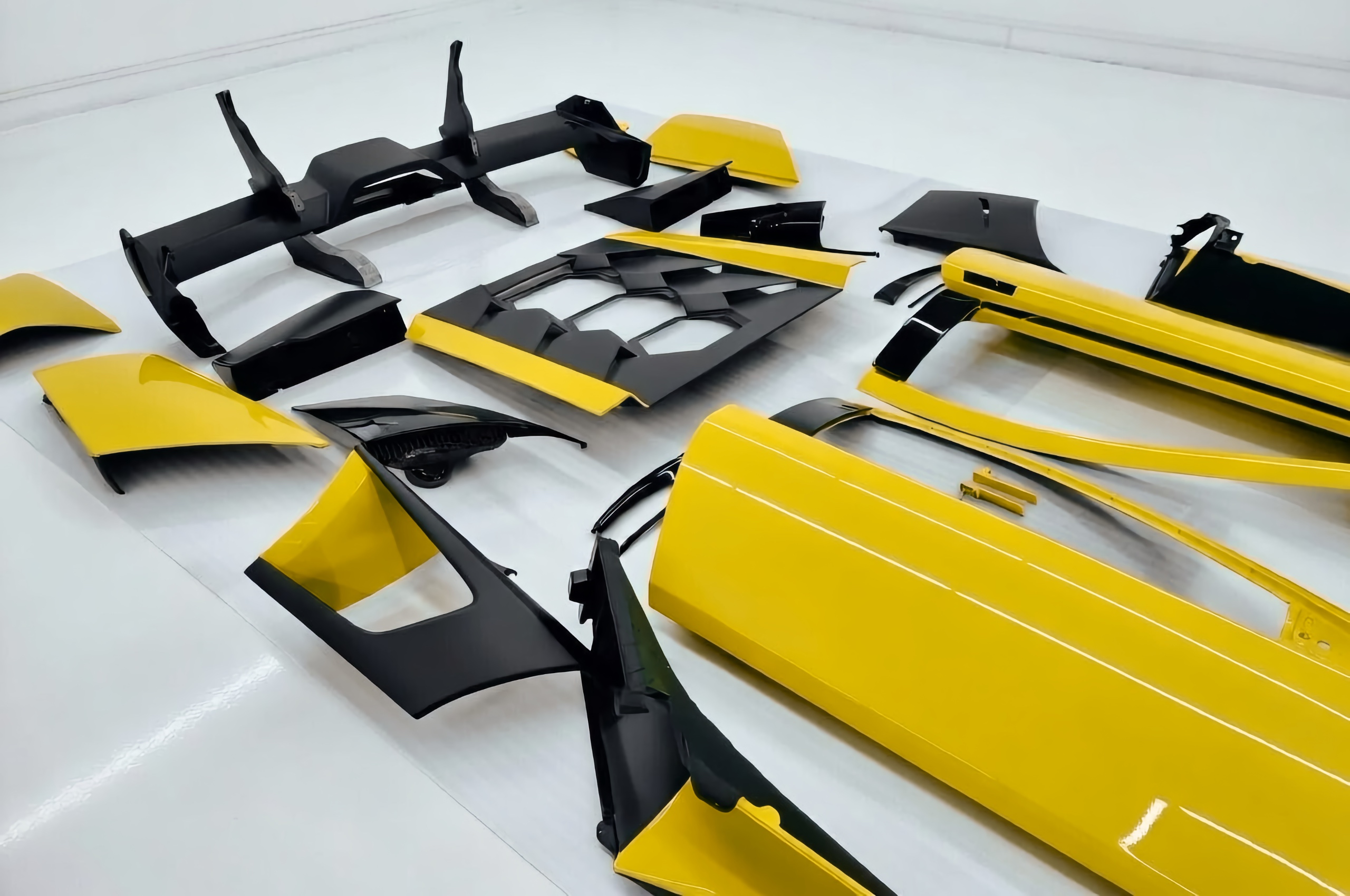 Lamborghini Murcielago SV Super Veloce LP670 Built in Progress with Carbon Fiber Body Kit
