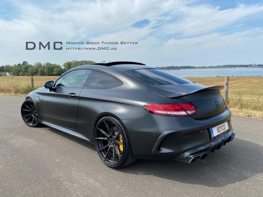 Mercedes Benz AMG C63 C63s Coupe W205 Carbon Fiber Trunk Spoiler Wing – DMC