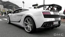 Carbon Fiber Rear Wing Spoiler "Aperture 1.0" fits the OEM Lamborghini Gallardo Coupe & Spyder