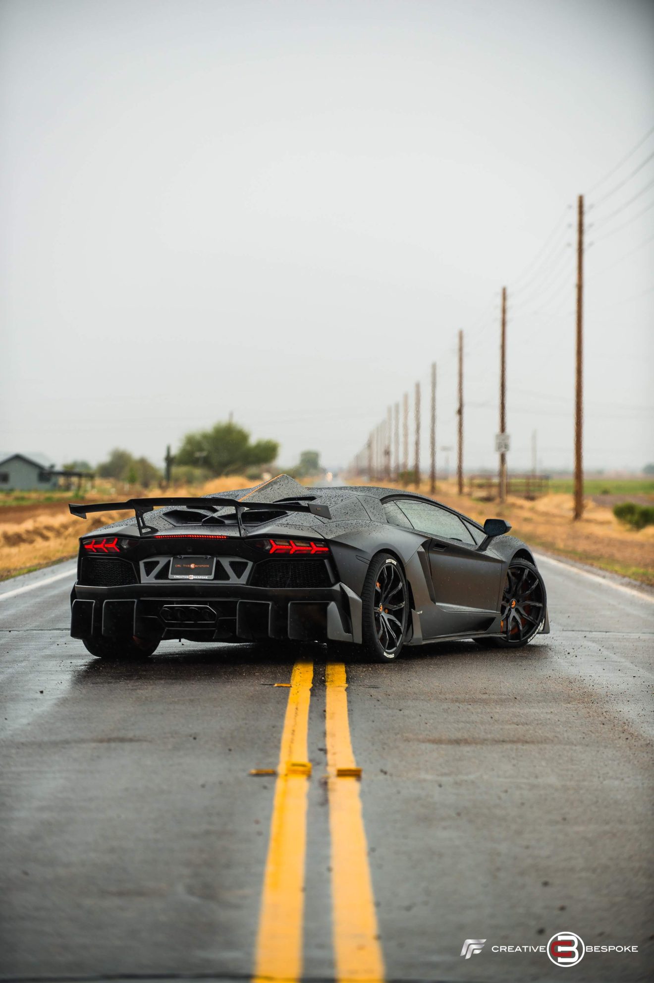 Aventador Rear Bumper & Diffuser E-GT