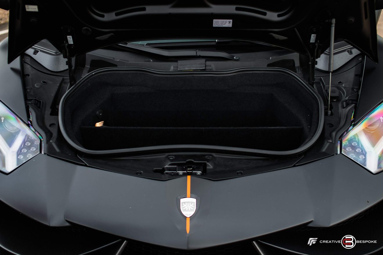 Carbon Fiber Trunk Panels fit the OEM Lamborghini Aventador Coupe ...
