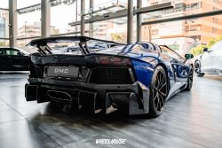 Lamborghini Aventador Carbon Fiber Rear Wing Spoiler for the LP700 LP720 LP740 and LP780 with OEM Base Replacement E-GT