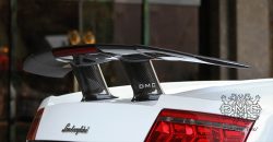 Carbon Fiber Rear Wing Spoiler "Superleggera" fits the OEM Lamborghini Gallardo Coupe & Spyder