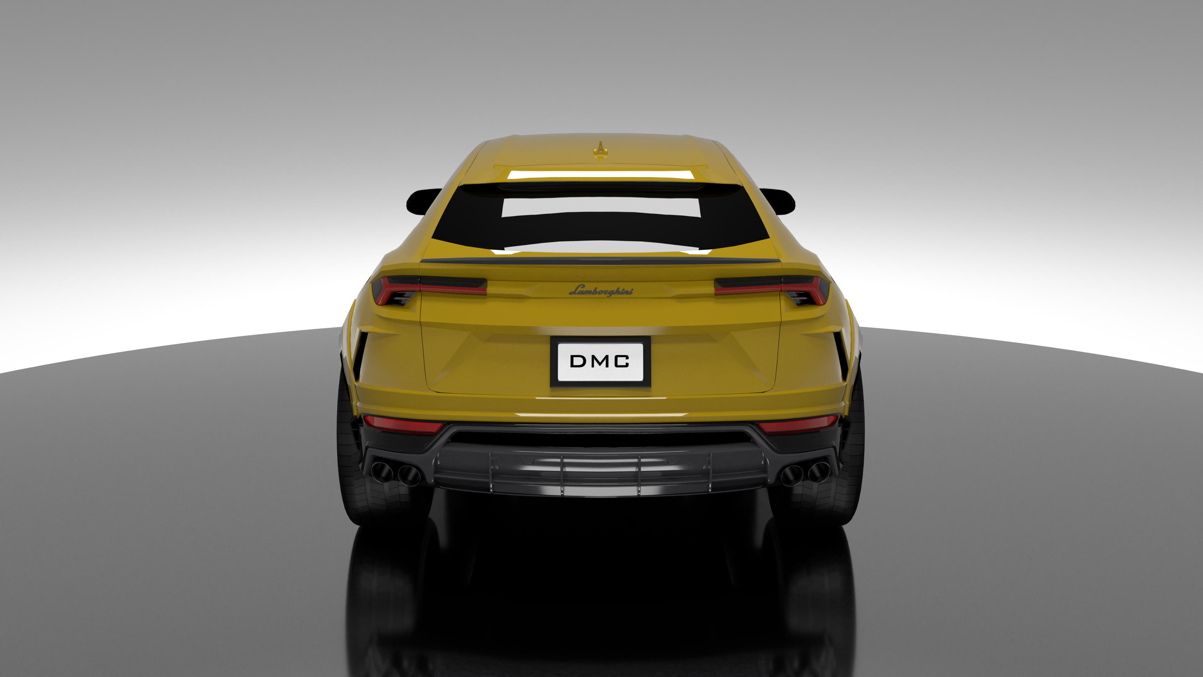 Lamborghini URUS Rear Duck Wing Spoiler Carbon Fiber - DMC