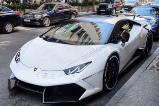 DMC Lamborghini Huracan Ommaggio Carbon Fiber Front Bumper Replacement