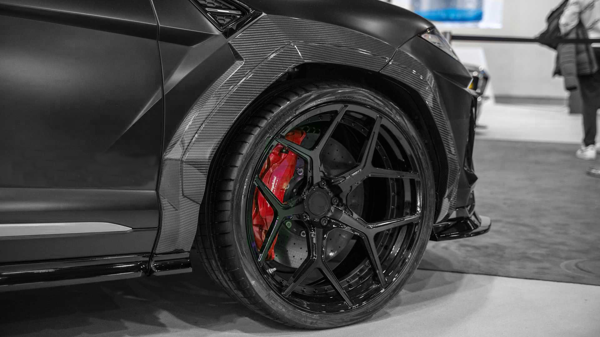 Lamborghini URUS Carbon Fiber Wide Body Kit Fender Extension Panels - DMC