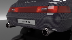 Porsche 993 OEM Style Rear Bumper Carbon Fiber