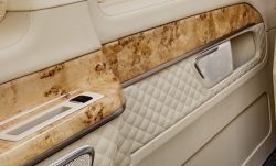 DMC V-Class Custom Leather for Rear Compartment lower side panels