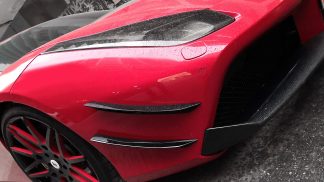 Ferrari 488 GTB Carbon FIber Front Carnards
