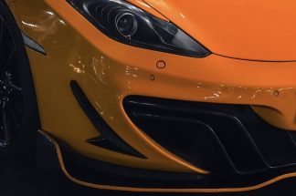 McLaren MP4 HS 12C Carbon Fiber Front Bumper Carnards