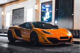 McLaren MP4 HS 12C Carbon Fiber Side Skirts