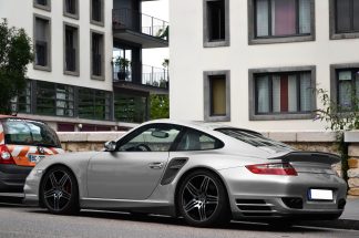Porsche 997 Turbo S Carbon Fiber Rear Diffuser