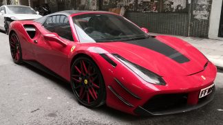 DMC Ferrari 488 Speciale Carbon Fiber Front Hood