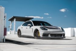 Porsche Panamera 971 Front Lip Spoiler Carbon Fiber (2017-2022) Model G2