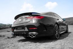 Mercedes AMG CLS53  Carbon Fiber Trunk Lip Wing Spoiler GT DTM Style fits the OEM CLS 53 C257 W257 and CLS 63