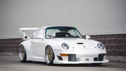 Porsche 993 EVO2 GT2 Carbon Fiber Front Bumper and Lip Splitter OEM