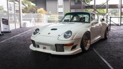 Porsche 993 EVO2 GT2 Carbon Fiber Front Bumper and Lip Splitter OEM