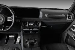 Mercedes Benz AMG G500 G63 W464 W463a Interior Carbon Fiber Accessories: Door Panels, Dashboard Trim, Center Console, Safety Handle, available in LHD & RHD