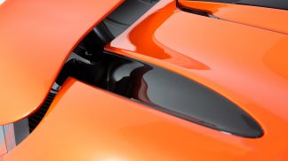 McLaren 720s Forged Carbon Fiber Rear Fender Air Duct Vents Covers Exhaust Tailpipes fits 765LT