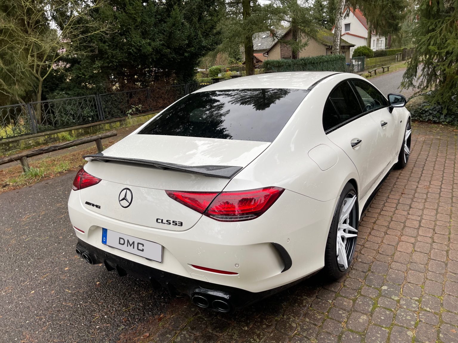 Mercedes AMG CLS53 Carbon Fiber Duck Wing Rear Spoiler: Fits the OEM ...