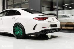 Mercedes Benz CLS 53 C257 Carbon Fiber Wing Spoiler Rear Trunk Lip