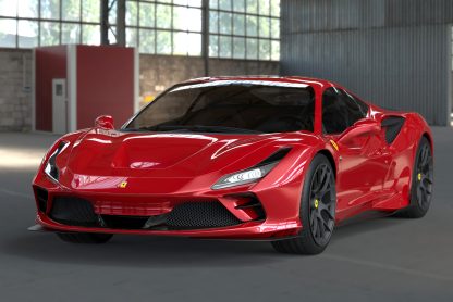 Ferrari F8 Tributo Carbon Fiber Front Grill Vents