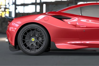 Ferrari F8 Tributo Carbon Fiber Side Skirts