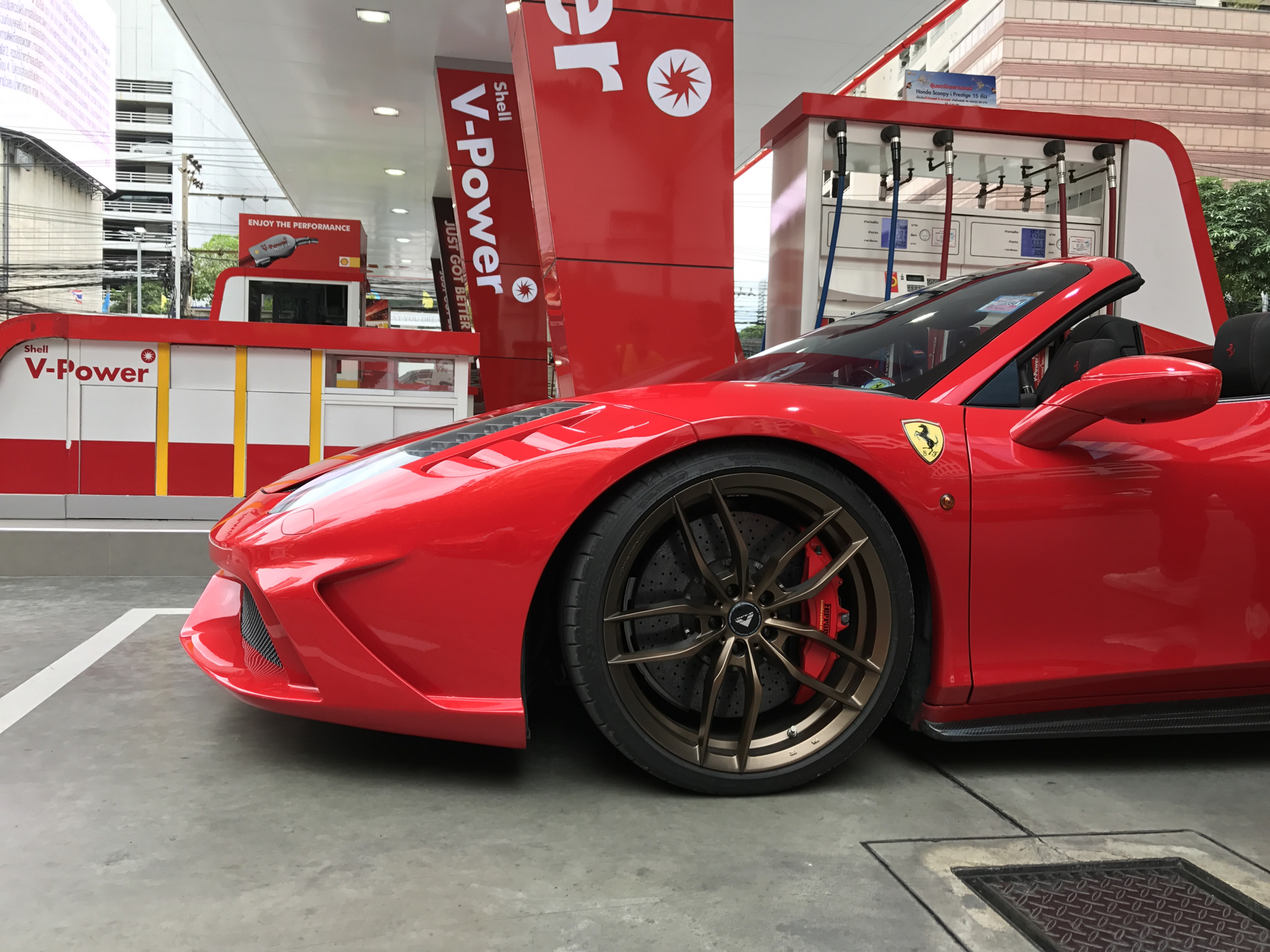 Ferrari 458 Italia Speciale Spider 2x2 Carbon Gfk Rückleuchten