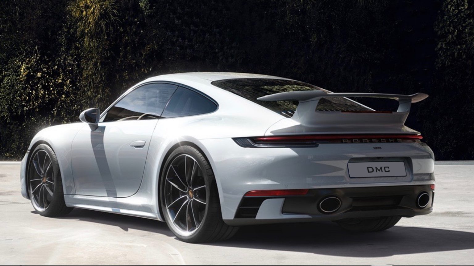 Porsche 992 Aero Kit Forged Carbon Fiber Wing Spoiler fits OEM Carrera ...