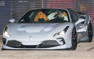 Ferrari F8 Tributo Carbon Fiber Duct Swords