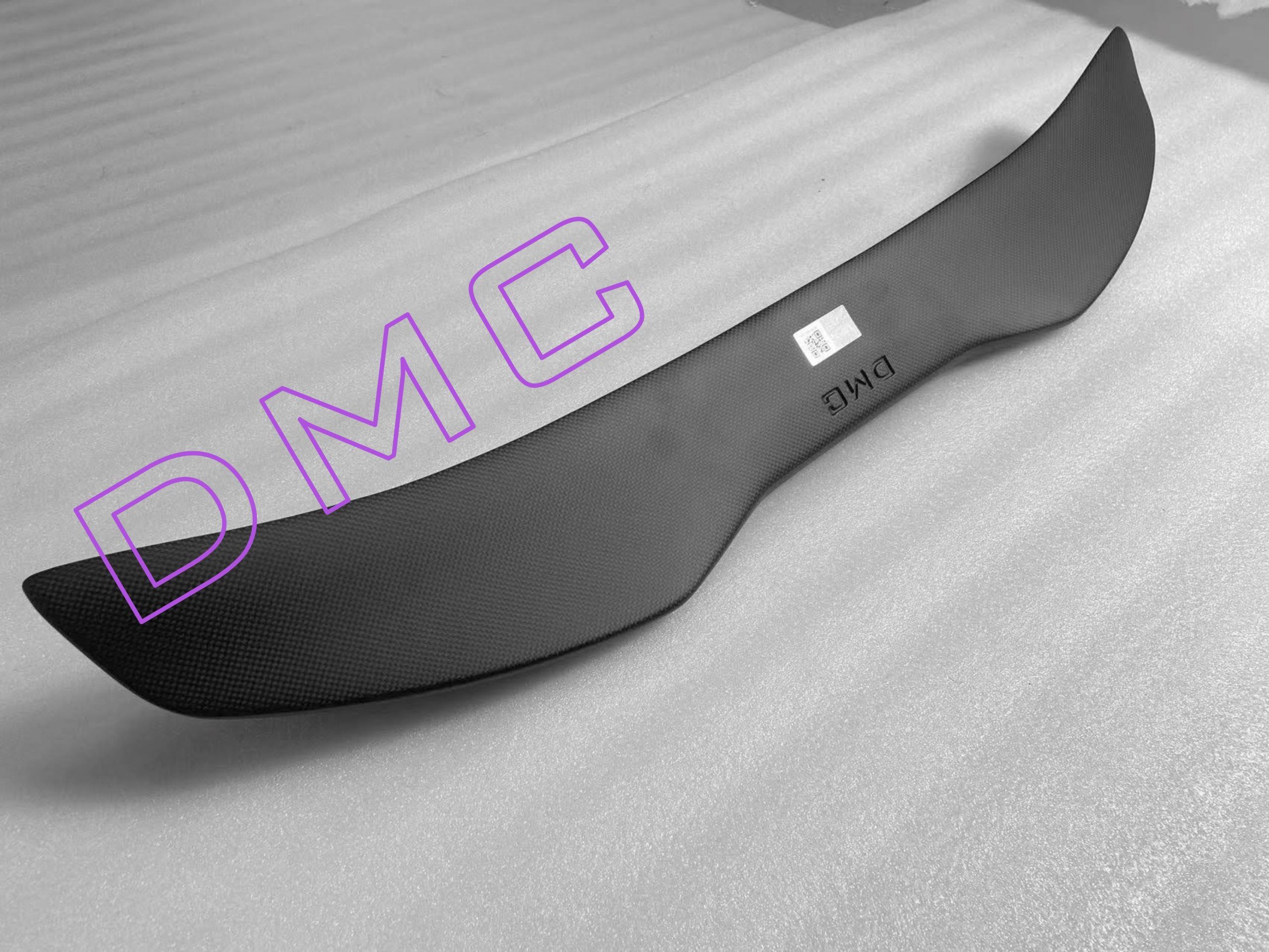 Ferrari Roma Carbon Fiber Rear Wing Spoiler Trunk Lip fit the OEM Body Kit