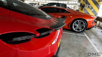 Ferrari Roma Carbon Fiber Rear Wing Duck Spoiler Fiorano Package