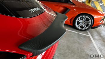 Ferrari Roma Carbon Fiber Rear Wing Duck Spoiler Fiorano Package