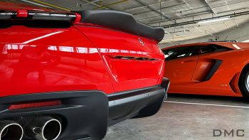 Ferrari Roma Carbon Fiber Rear Wing Duck Spoiler Fiorano Package