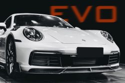 Porsche 992 Forged Carbon Fiber Front Lip GT3 RS Splitter fits the 911 Carrera & Cabriolet