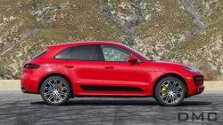 Porsche Macan (2014-2018) Forged Carbon Fiber Door Protector Plates OEM Replacement Covers