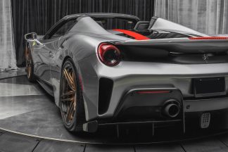 Ferrari Pista Rear Lower Vents Carbon Fiber
