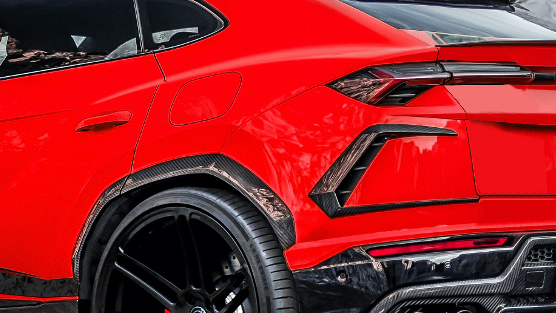 Lamborghini URUS Forged Carbon Fiber Front Lip Splitter DMC ...