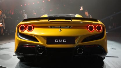 DMC Ferrari F8 Tributo Forged Carbon Fiber Rear Wing Spoiler Spyder Cabriolet