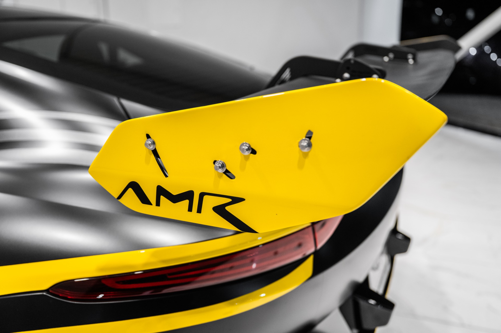 DMC Aston Martin Vantage GT3 Cup Car Carbon Fiber Rear Wing Spoiler FIA: WIng Side Plates