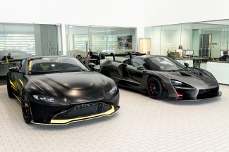 Aston Martin Vantage AMR Hypercar Front Grill Carbon Fiber