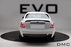 Rolls Royce Ghost 2021 Black Badge Forged Carbon Fiber Rear Diffuser, Body Kit for the Series 3 OEM Bumper