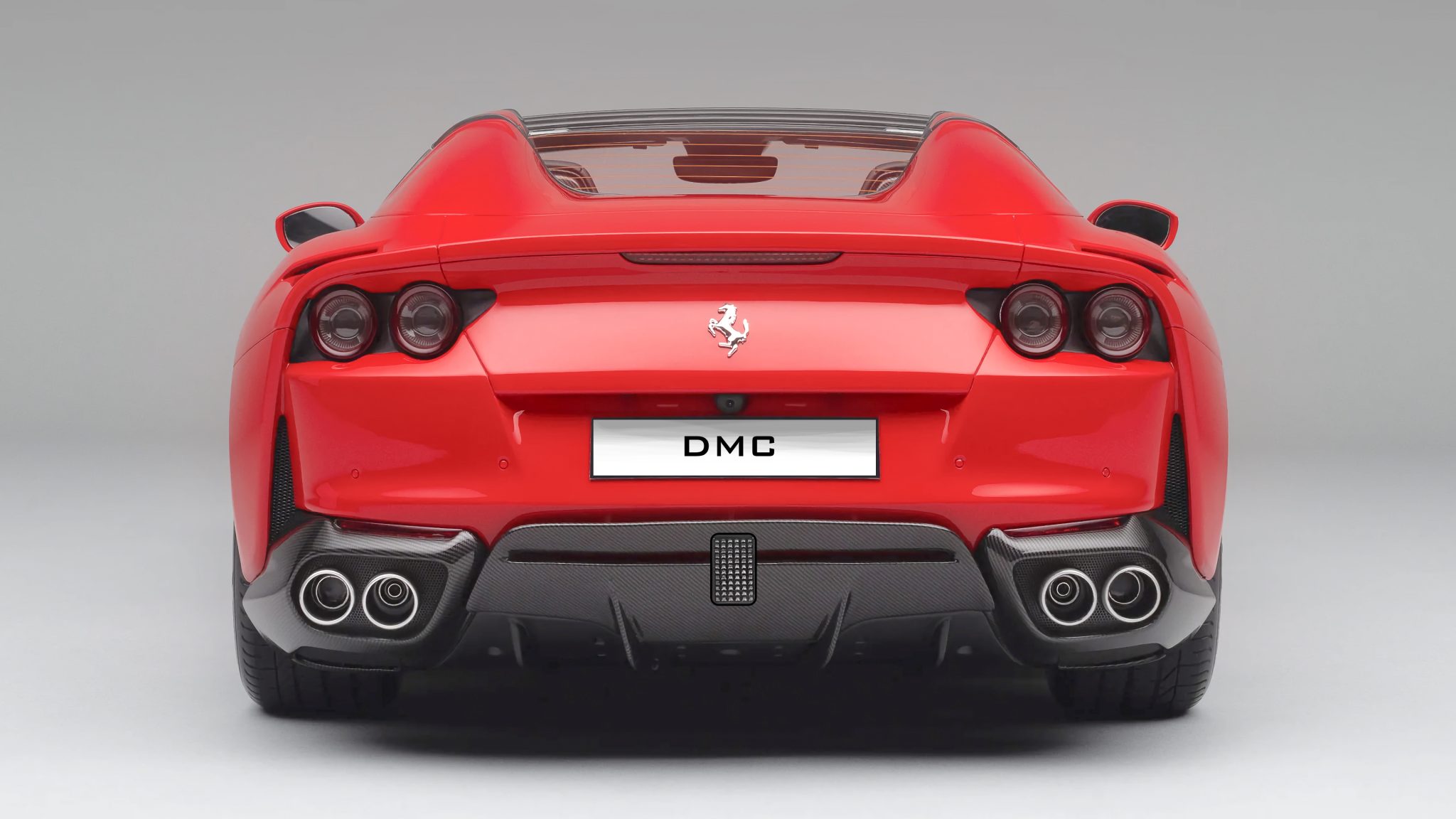 Ferrari 812 Superfast SF GTS Rear Diffuser Forged Carbon Fiber with F1 ...