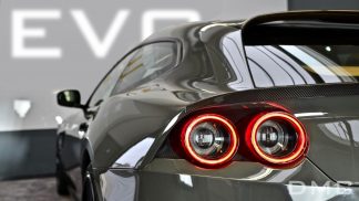 Ferrari GTC4 Lusso Forged Carbon Fiber Rear Wing Lip Spoiler for the OEM Trunk