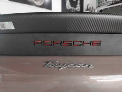 DMC Porsche Taycan Forged Carbon Fiber Duck Wing Spoiler
