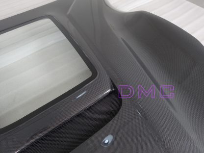 DMC Ferrari F12 Berlinetta TRS Front Hood OEM Replacement Bonnet Forged Carbon Fiber with Glass Window