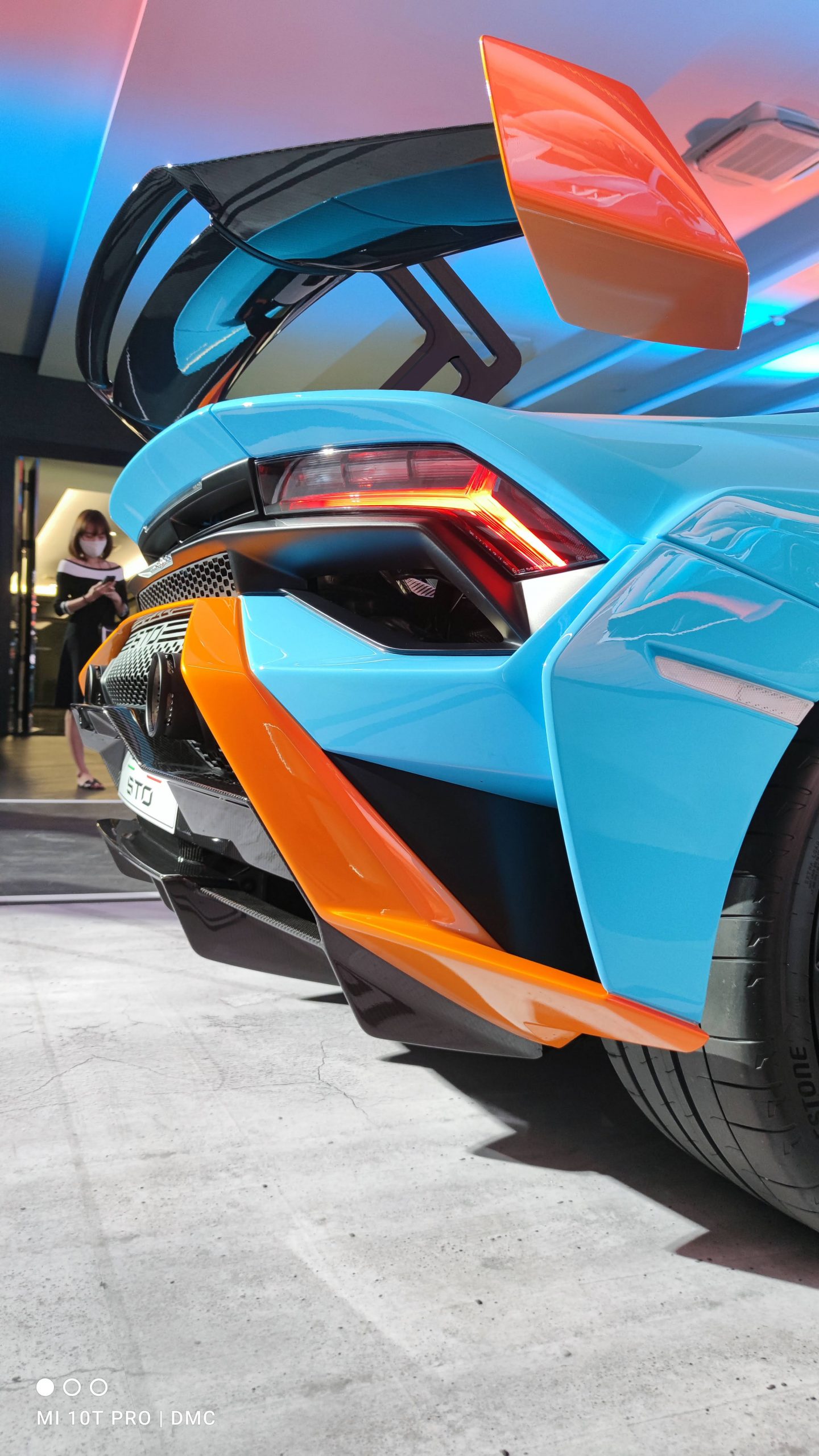 Lamborghini Huracan STO Rear Wing: Forged Carbon Fiber Spoiler