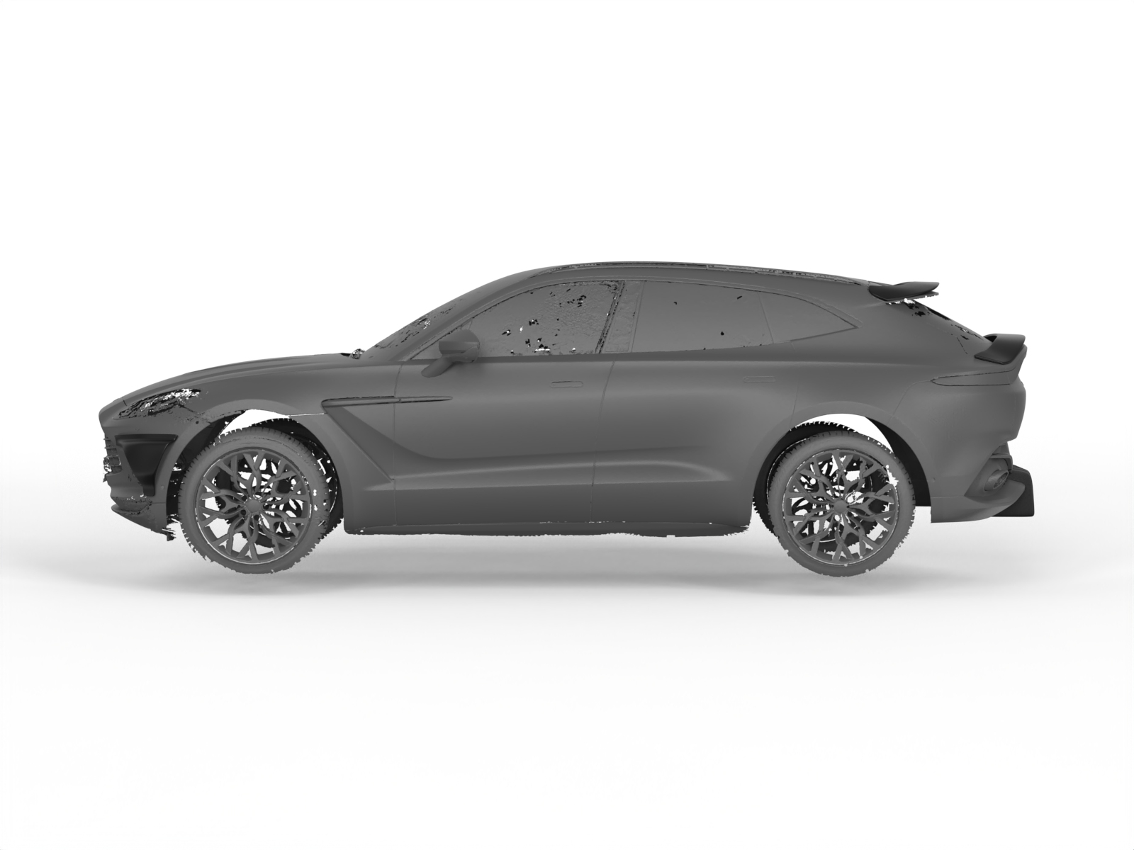 Aston Martin DBX Wide Body Kit Fender Extension Flares